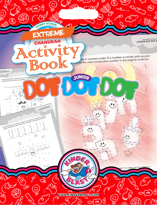 Extreme Chanukah Activity Book - Junior Dot Dot Dot