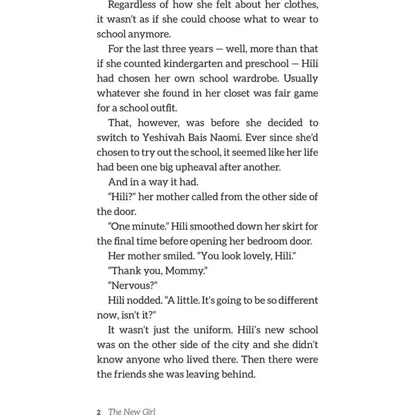 The Achdus Club #1 - The New Girl