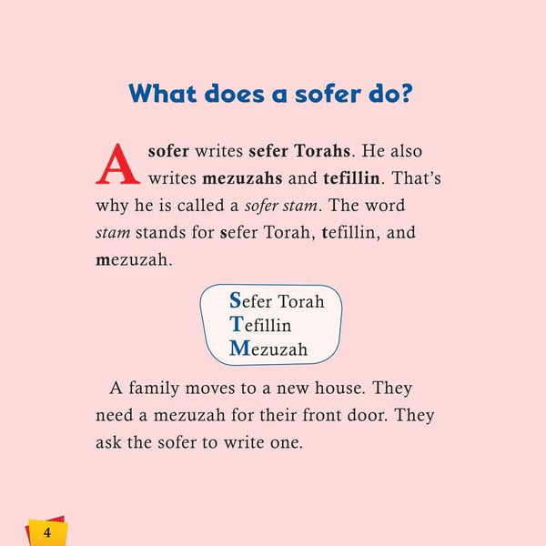 Let's Meet a Sofer