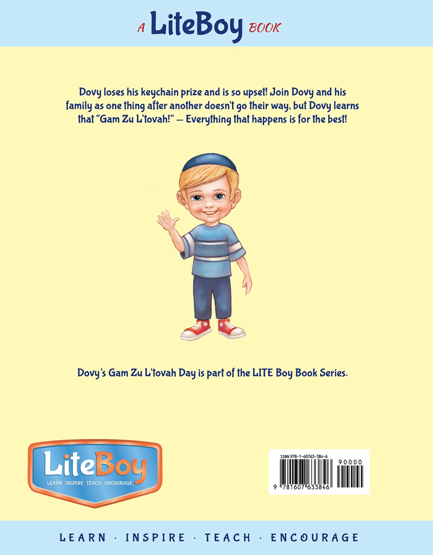 Dovy's Gam Zu L'tovah Day - A Lite Boy Book - Book 7