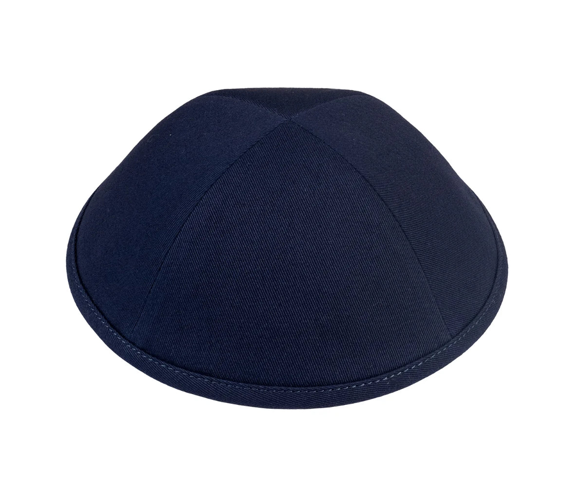 iKIPPAH Navy Cotton 4-Part Yarmulke