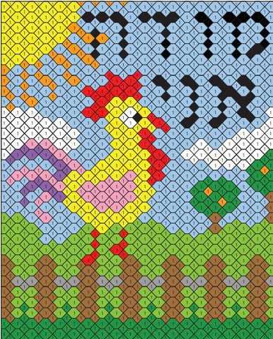 Activity Book - Color by Number - Mitzvos