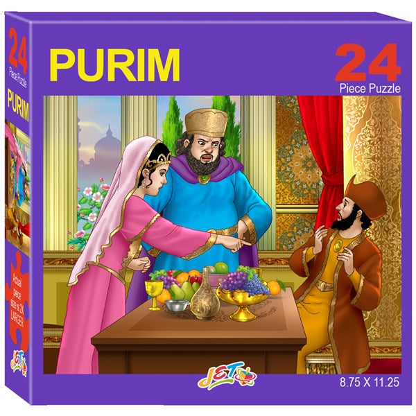 Purim Puzzle - 24 Pieces