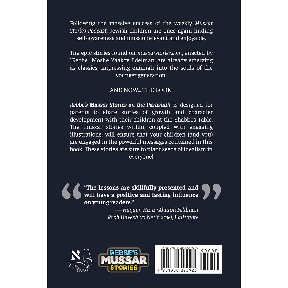 Rebbe's Mussar Stories on the Parashah
