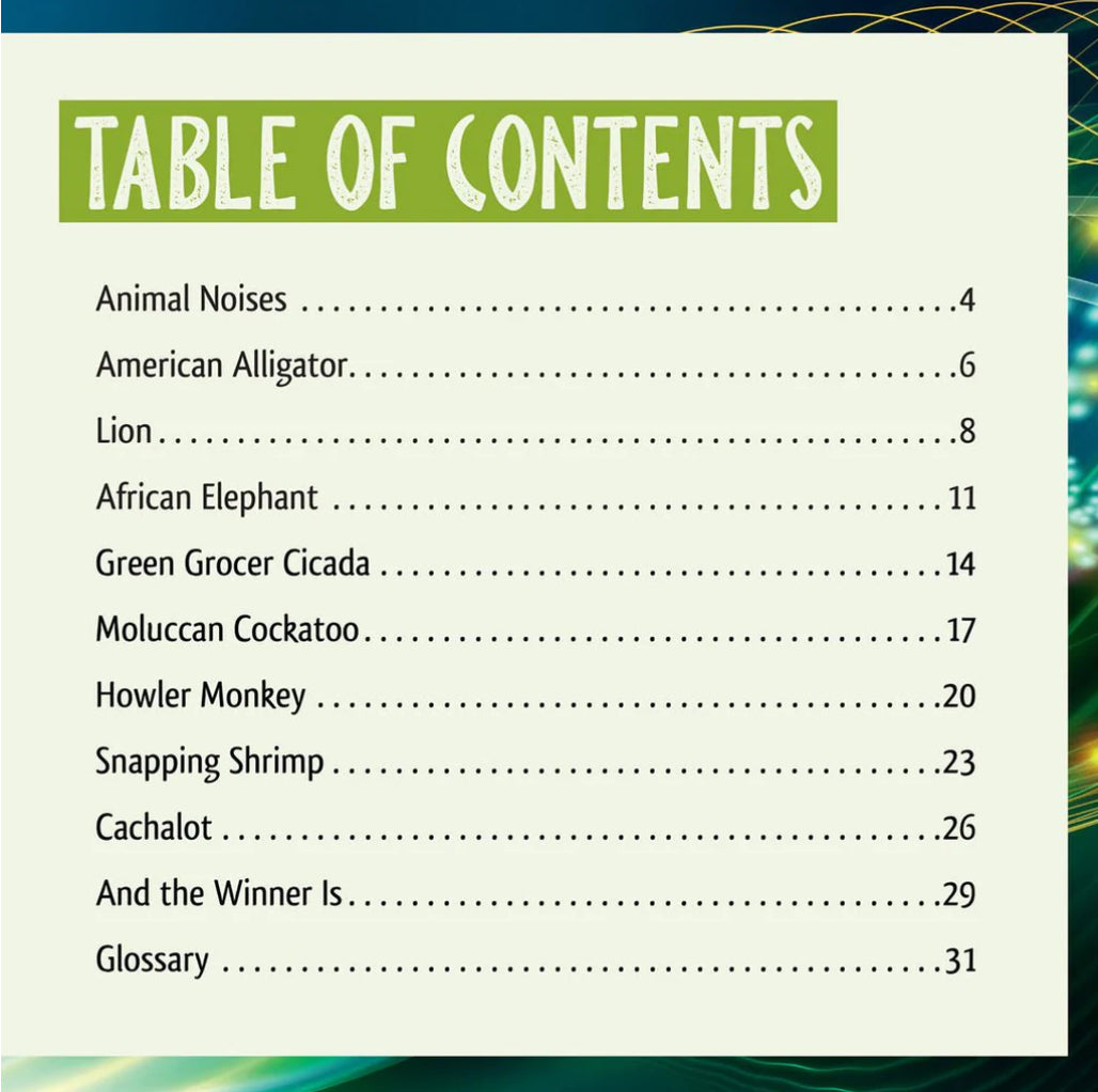 And the Winner Is...Who is the Loudest Animal in the World?