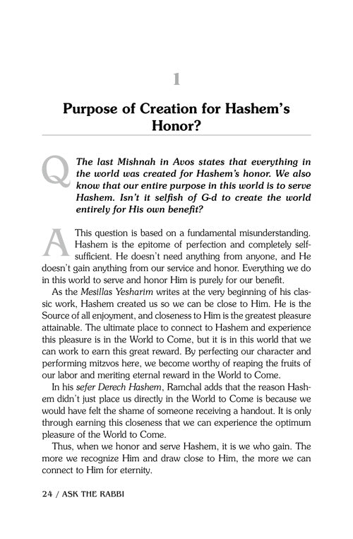 Ask the Rabbi - 2