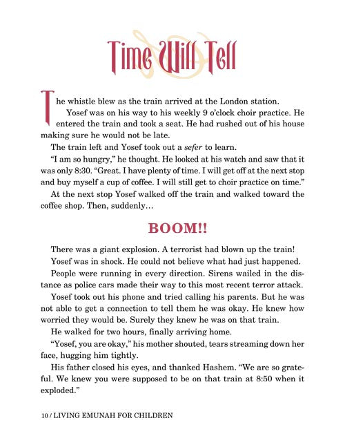 Living Emunah for Children - 1